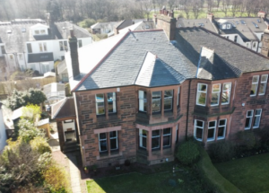 New roof Jordanhill